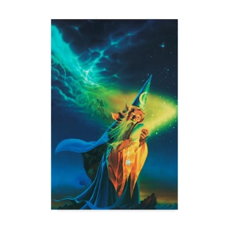 Kirk Reinert 'The Wizard' Canvas Art,16x24